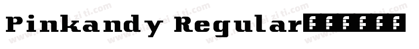 Pinkandy Regular字体转换
